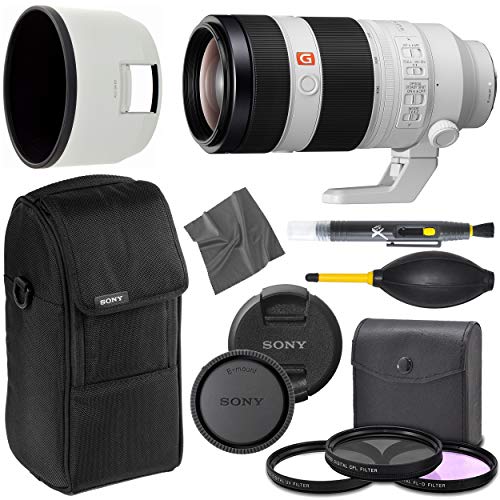 AOM Sony FE 100-400mm GM OSS Lens Pro Starter Bundle Combo Kit