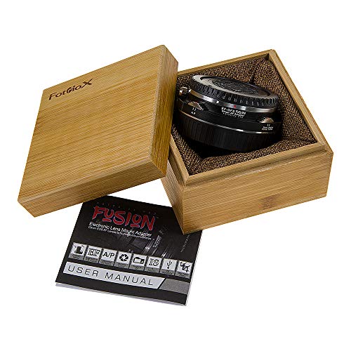 Fotodiox Pro Fusion Smart Lens Adapter for Fujifilm G-Mount GFX with Canon EF Lenses