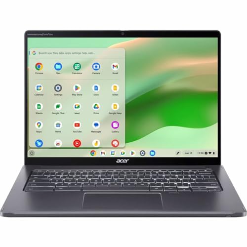 Acer Chromebook Spin 714 14" Touchscreen Convertible 2-in-1 WUXGA Intel Core i5 16GB Steel Gray