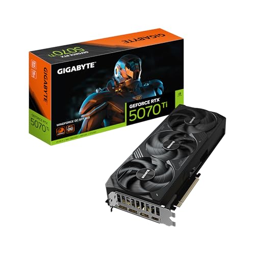 GIGABYTE GeForce RTX 5070 Ti WINDFORCE OC 16GB Graphics Card