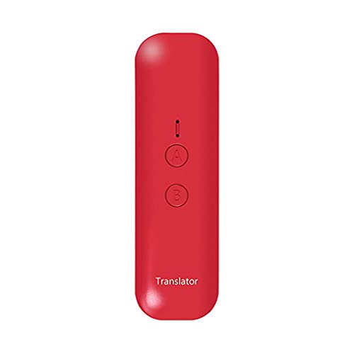 5.0 Rechargeable Mini Voice Translator, 80-Language Dialogue, Photo & Text Translation, White,