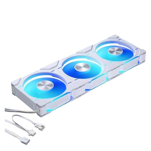 BDORFXZEV D30-120 120mm Case Fan, Regular/Reverse Airflow, 4-Pin PWM, 30mm Thick, Regular