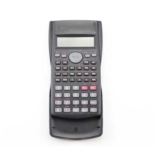 DUYHBAWRS Student Math Calculator, Two-Line LCD, 15*8cm, Color D