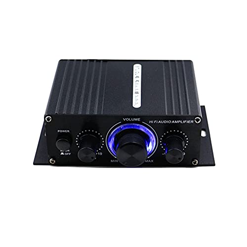 12V Mini 2.0CH Audio Power Amplifier, 20W+20W Dual Channel