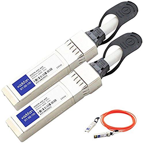 AddOn 10GBase Active SFP+ to SFP+ Cable, 49 ft, J9287B-AOC-AOT