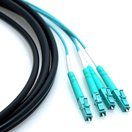 50Force 67108 100m LC/LC OM3 Multimode Fiber Cable